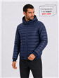 8540 - Campera Puffer Urbana Con Capucha Desmontable